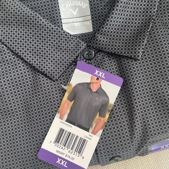 NWT Callaway Golf Performance polos (bundle/lot of three), all size XXL - Picture 6 of 7